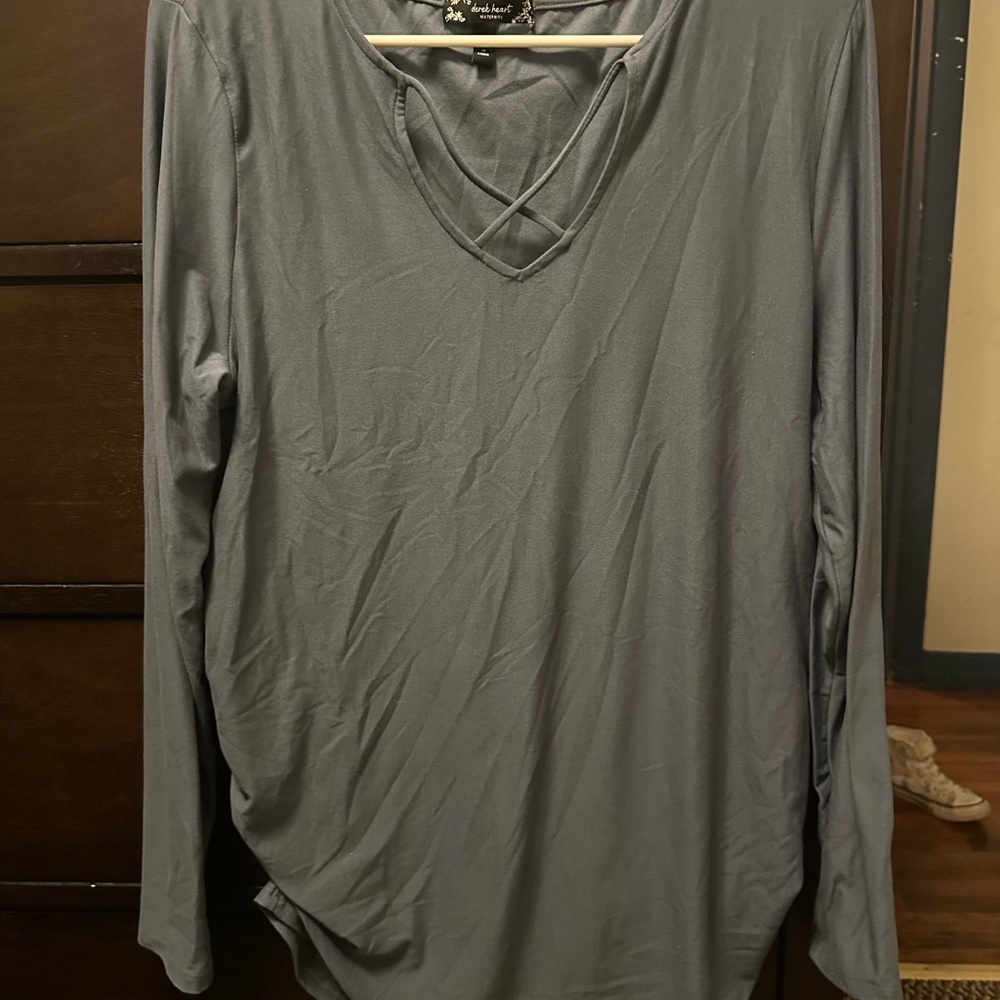 Derek Heart Maternity Top